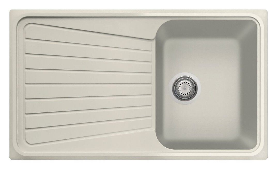 Plados Telma SP0791 UG 56 - MICROULTRAGRANIT Spazio Lavello 1 vasca + gocciolatoio reversibile cm. 79 x 50 - jasmine
