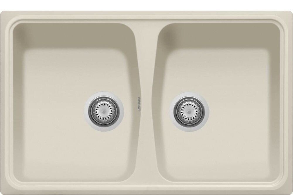 Plados Telma SP0792 UG 56 - MICROULTRAGRANIT Spazio Lavello 2 vasche cm. 79 x 50 - jasmine