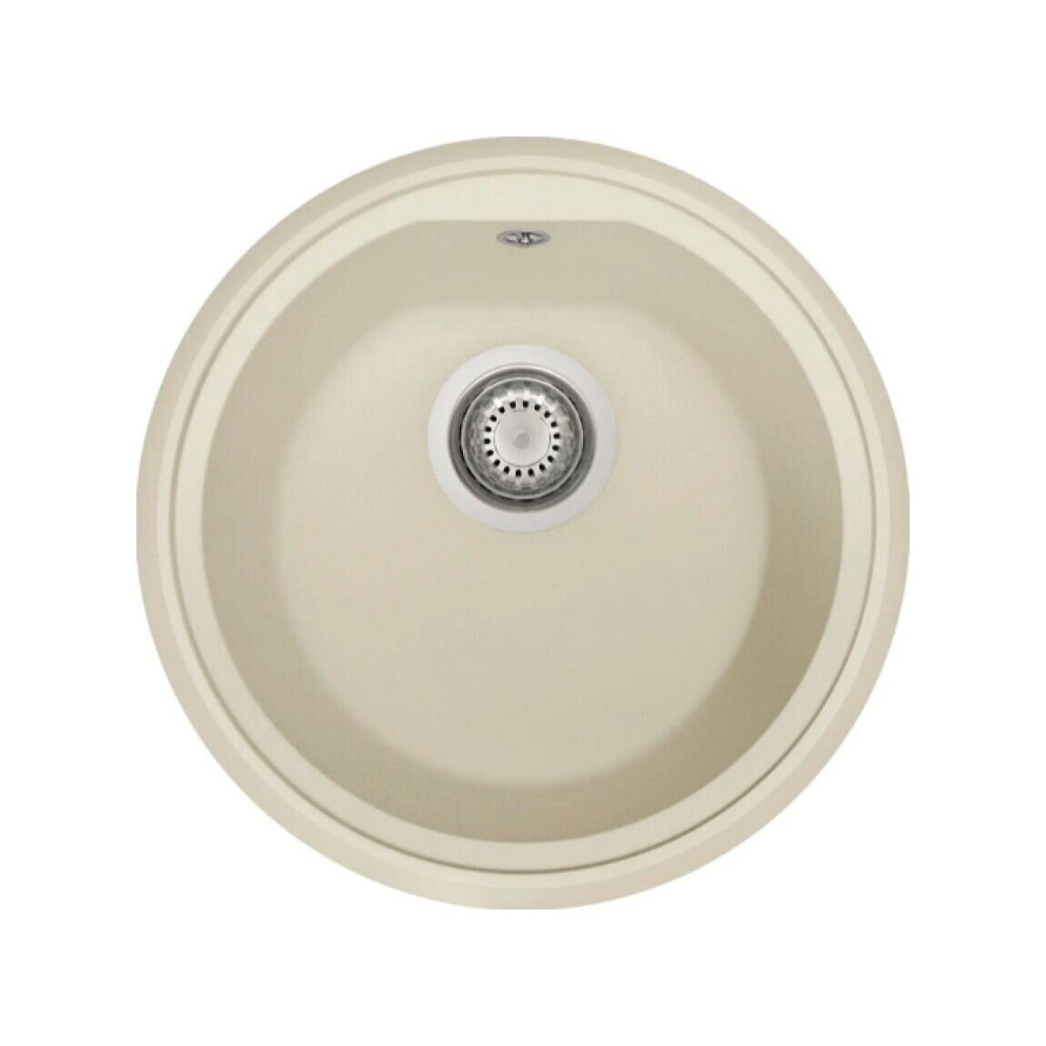 Plados Telma PL4351 UG 56 - MICROULTRAGRANIT Atlantic Lavello tondo 1 vasca cm. 44 - jasmine