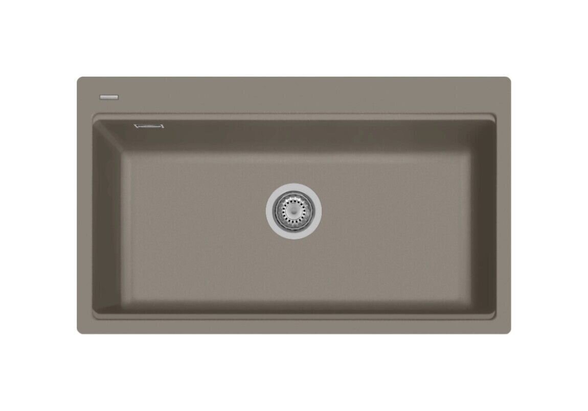 Plados Telma LX8610 NS N3 - NANOSTONE Lux Lavello 1 vasca cm. 86 x 51 - argan