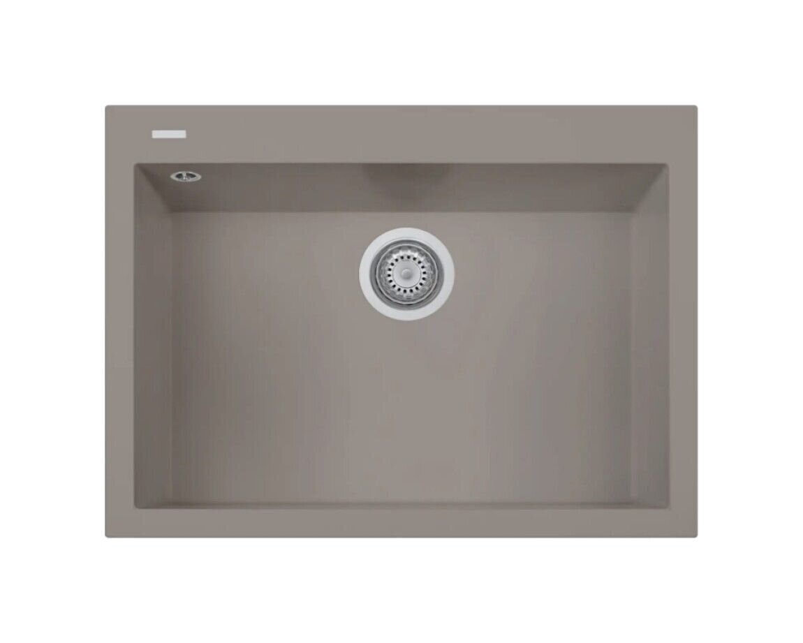 Plados Telma ON6910 UG 72 - MICROULTRAGRANIT One Lavello 1 vasca cm. 69x50 - tartufo