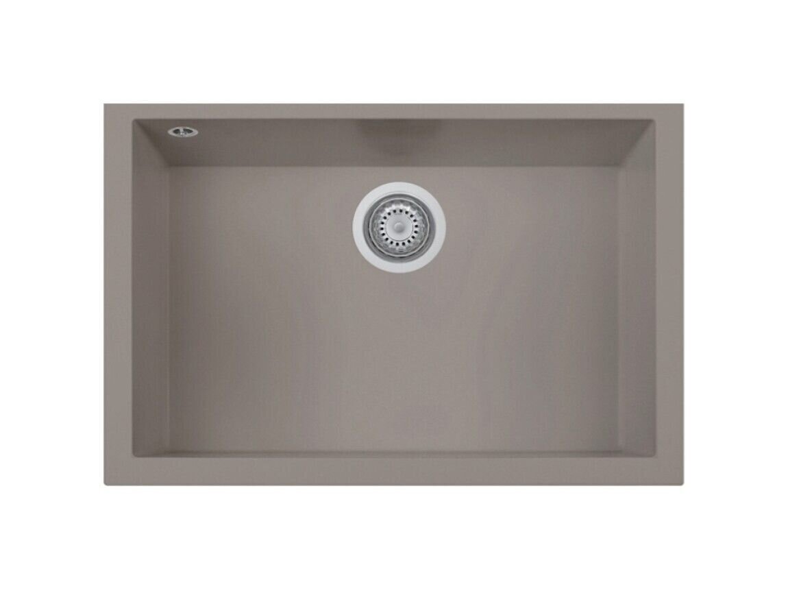 Plados Telma ON6910ST UG 72 - MICROULTRAGRANIT One Lavello 1 vasca cm. 69x44 - tartufo