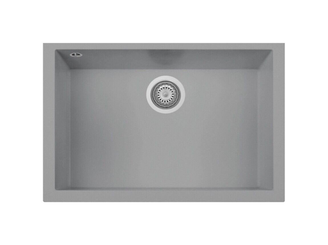 Plados Telma ON6910ST NS N4 - NANOSTONE One Lavello 1 vasca cm. 69x44 - urban grey