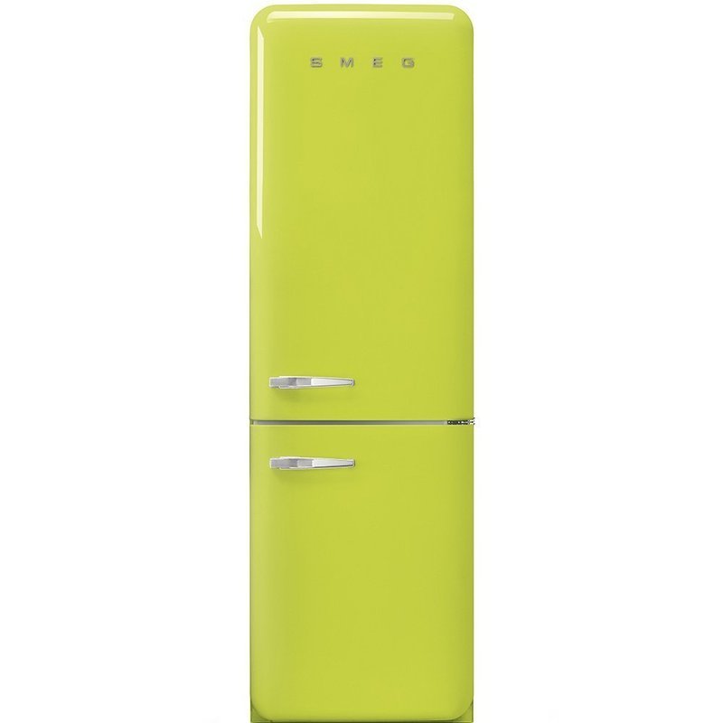 Smeg FAB32RLI5 Frigorifero combinato anni 50 no-frost classe A++ 323 litri colore verde lime