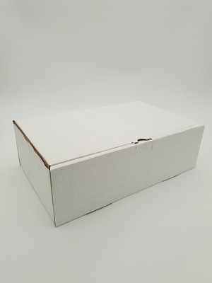 Box Corrugated Rib - 260 x 150 x 60 mm - White