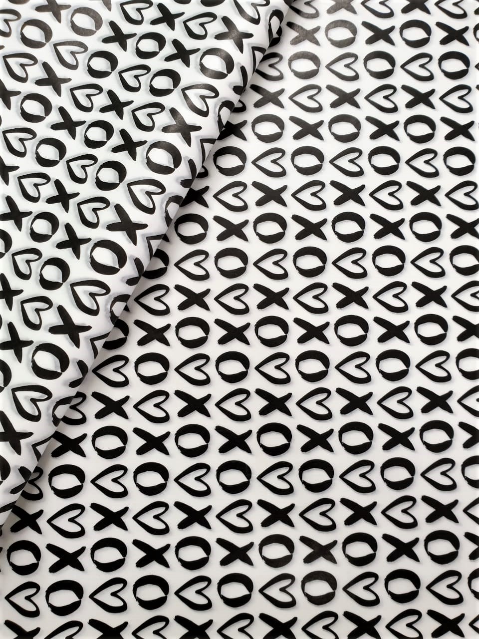 Tissue Paper - XOXO - Black on White (Qty 25) Tissue Paper - XOXO - Black on White (Qty 25)