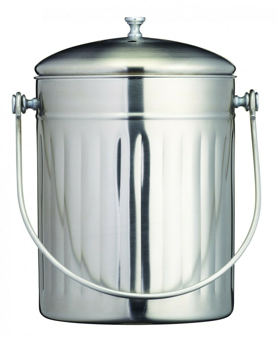 Stainless Steel Composter Bin 5 L Stainless Steel Composter Bin 5 L