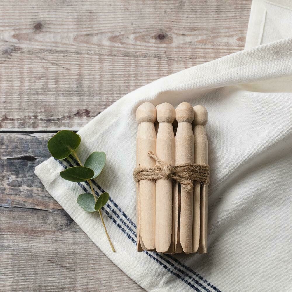 Wooden Dolly Pegs 11cm (Qty 10)