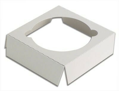 CupCake Single Box Insert White (Qty 100)