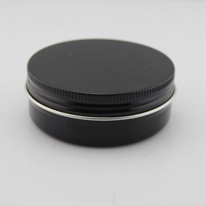 Aluminium Screw top Tin 15g Black (ea)