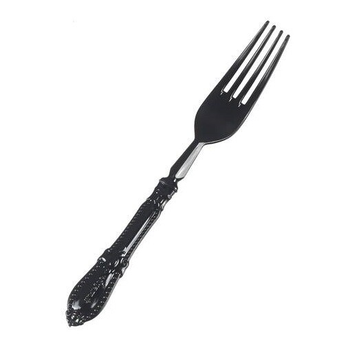 Catering Mini Baroque Fork Black 95 mm (Qty 25)