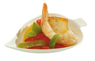 Bagasse Mini Leaf Dish