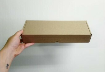 Box Corrugated Patti 300 x 110 x 60 mm Kraft (ea)