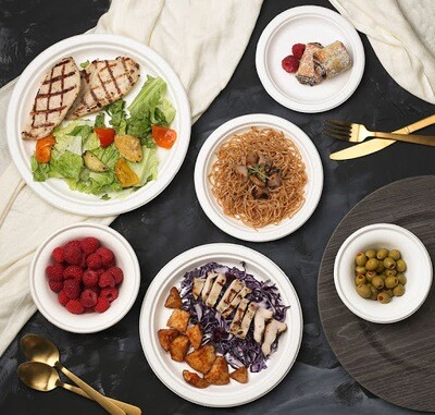 EcoWare Compostable Plates