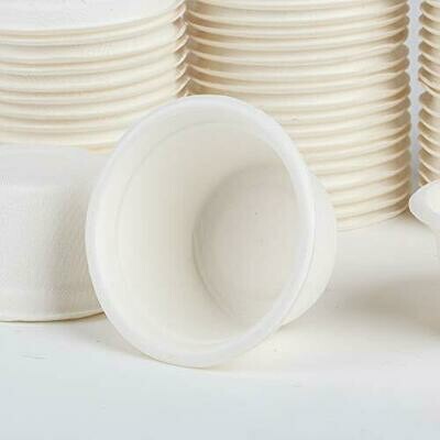 Compostable Bagasse Sampling Cups