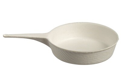 Cane Pulp Eskoffie Mini Frying Pan 25 ml (Qty 50)