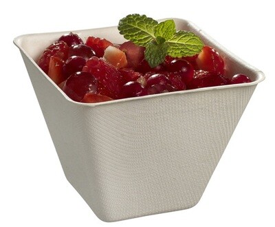 Cane Pulp Emeraude Mini Dish 220ml (Qty 30)