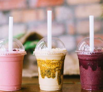 Clear Smoothie Cups