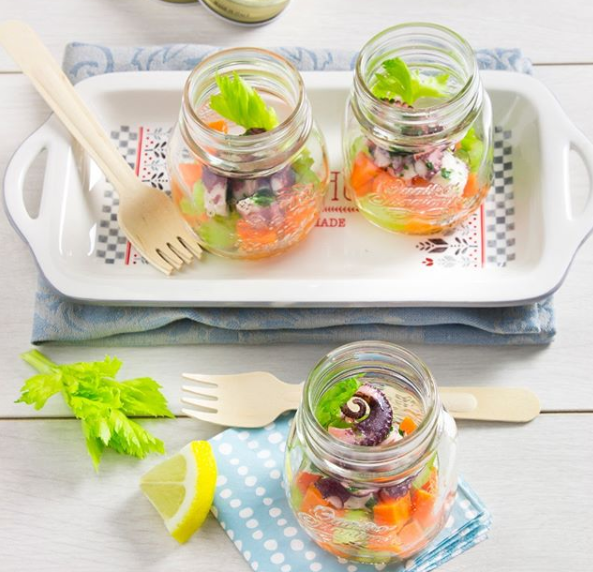 Bormioli Rocco Quattro Jar 150 ml (5oz) Aluminum Lid