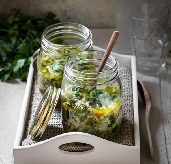Bormioli Rocco Quattro Jar 500 ml (17oz) Aluminum Lid