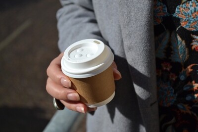Espresso Cup Double Wall 100 ml - Kraft (Qty 50)