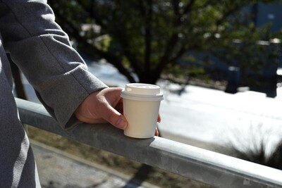 Coffee Cups Single Wall Espresso 100ml - White (Qty 50)