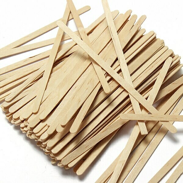 Cutlery Wooden Coffee Stirrers 19cm (Qty 100)