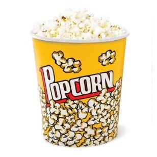 Popcorn Boxes 130oz - 3.8 litres (each)