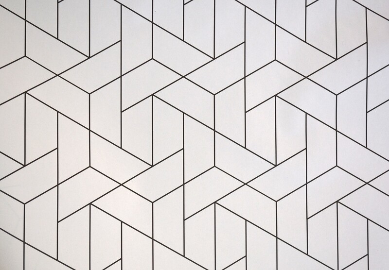 Bespoke Newsprint Reams 420x594 Geometric Black (Qty 10)