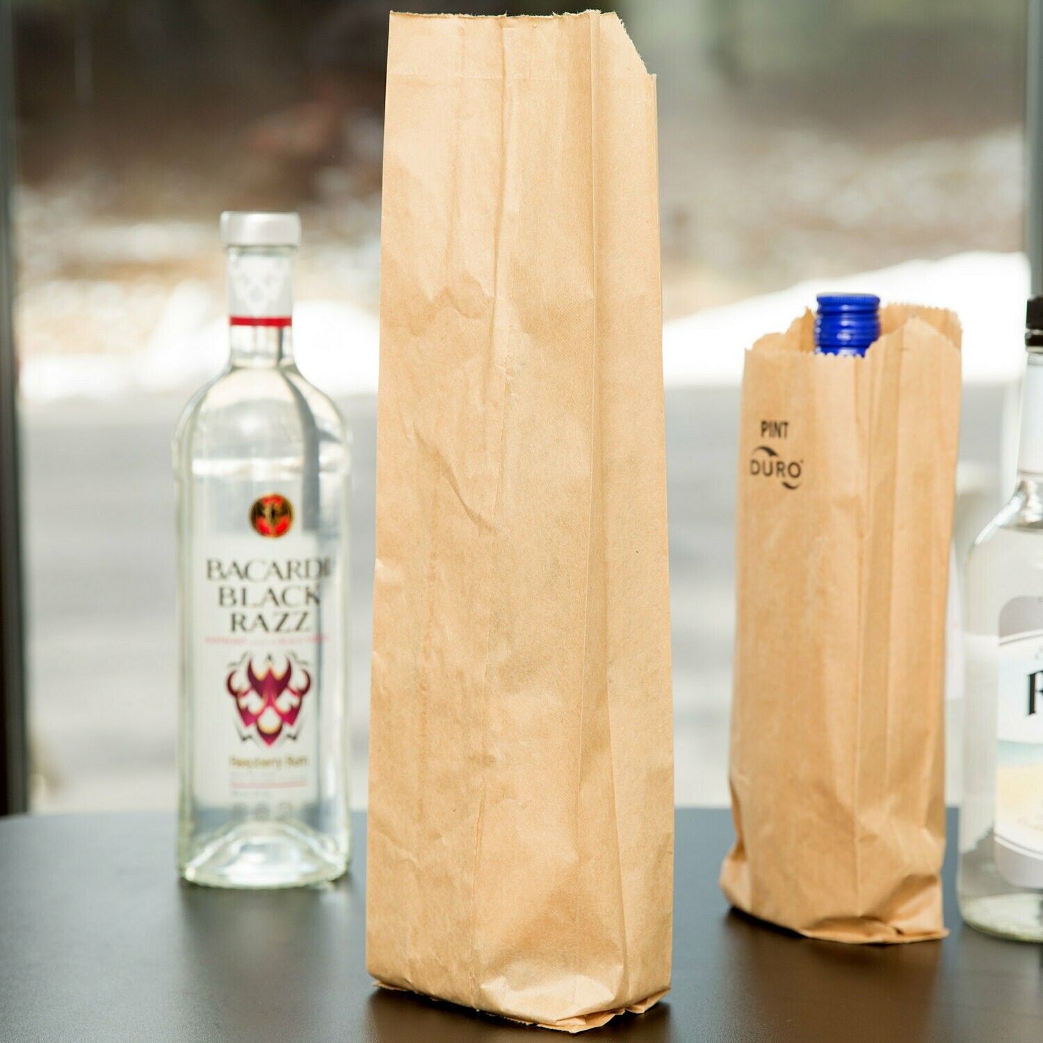 Paper Bags Kraft Bottle Single - 100mmx50x395 (Qty 500) - Online Store -  Core Pack