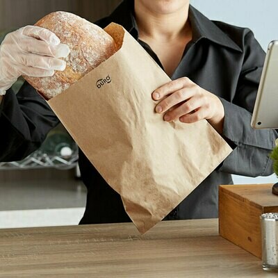 Kraft Paper Bags Size 6 - 225 x 355 mm (Qty 100)