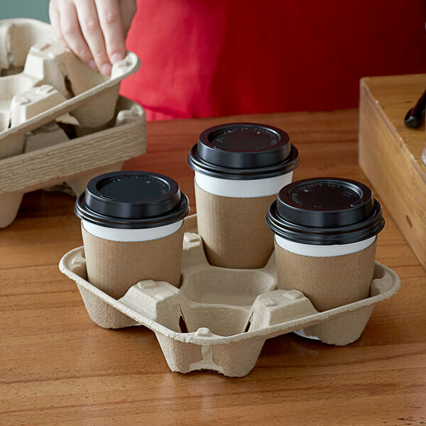 Coffee Cup Carrier 4 Div (Qty 60)