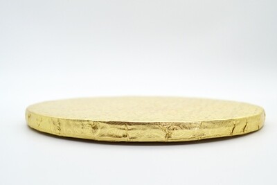 Cake Board Embossed Gold Round 11" Thick (ea)