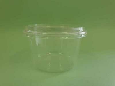 Bio PLA Salad Tub &amp; Lid 24oz / 700ml (Qty 50)