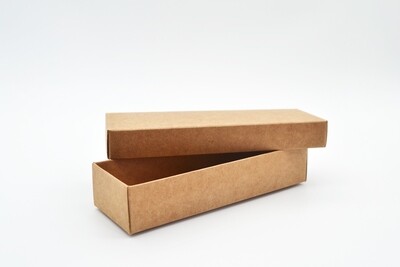 Gift Box Kraft Base Kraft Lid 50x150x30 mm (ea)