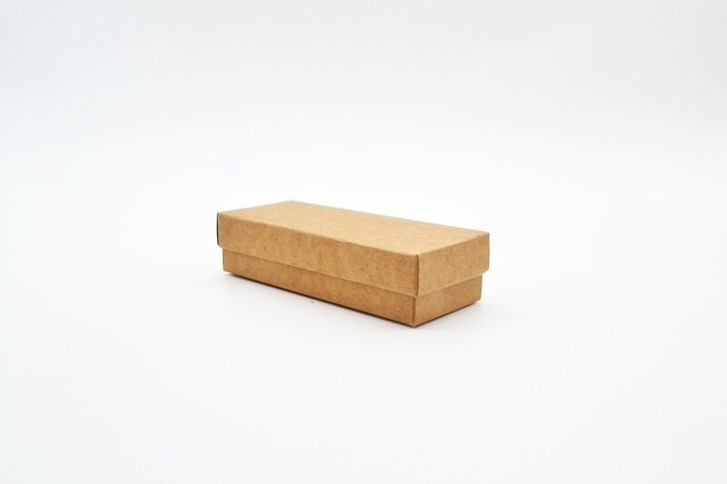 Gift Box Kraft Base Kraft Lid 40x105x25 mm (ea)