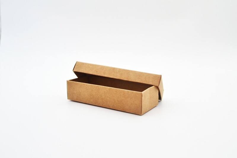 Gift Box Kraft Base Kraft Lid 40x105x25 mm (ea)