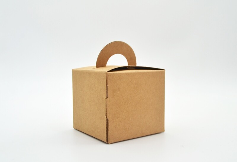 Novelty Box 65x65x60mm Kraft (ea)