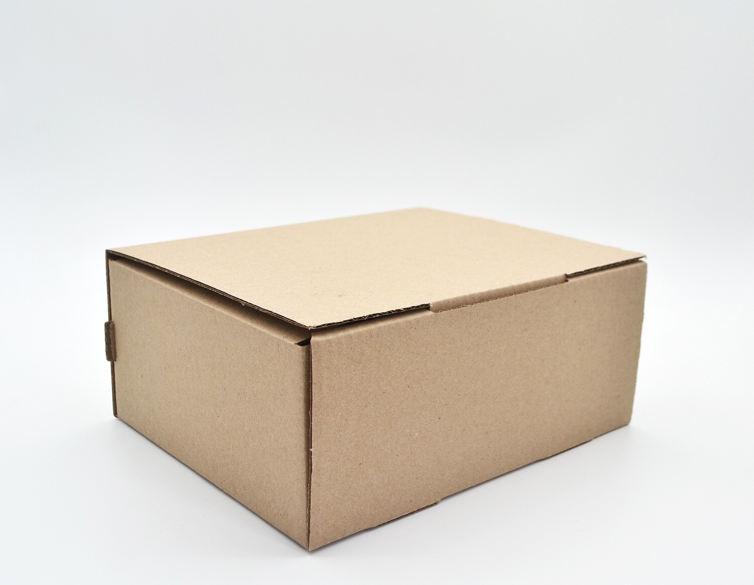 Box Corrugated Parcel Medium - 205 x 155 x 85 mm Kraft (ea)