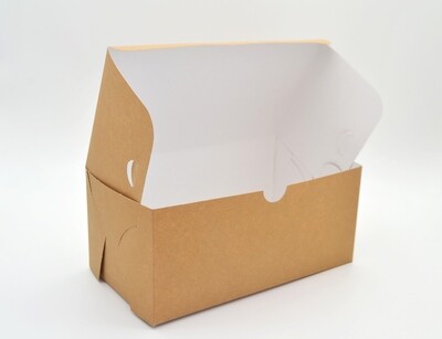 Cake Box Eco Brown 9 x 5 x 4" (ea)