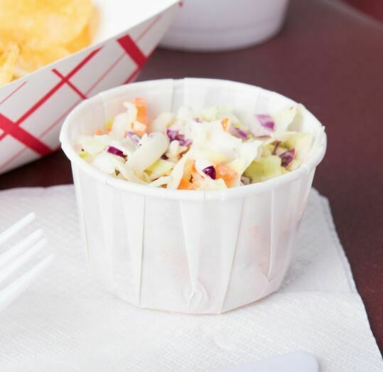 Paper Souffle Rolled Cup 60mm x 44mm (Qty 100)