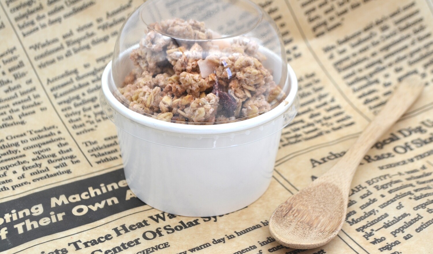 Tub Ice Cream + Plastic Dome Lid Combo White 250 ml (Qty 50)