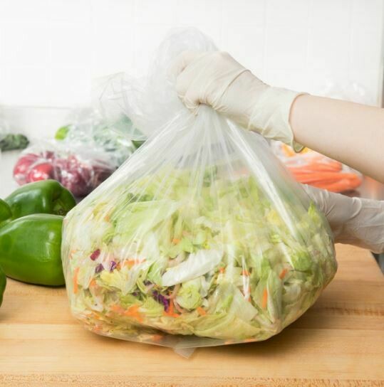 Clear Plastic Bags 500 x 750 mm x 50 mic (Qty 250)