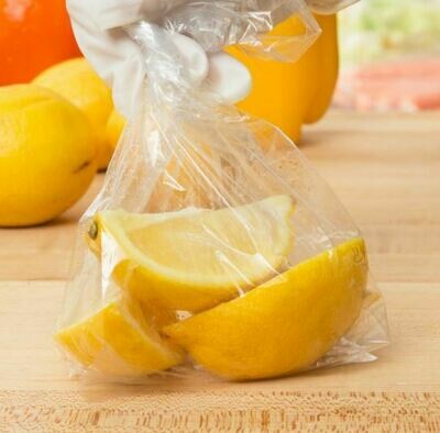 Clear Plastic Bags 150 x 250 mm x 25 mic (Qty 500)