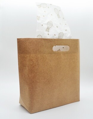 Paper Bags Opol Small Brown 385x110x305mm (ea)