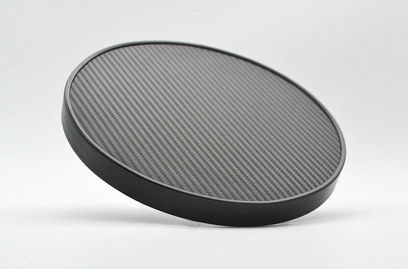 Bespoke Vinyl Cake Board 8&quot; Black (each)