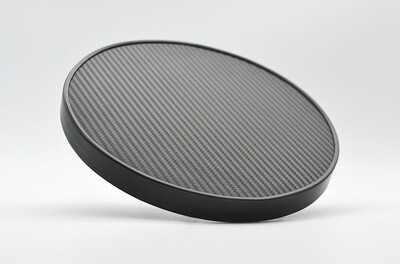 Bespoke Vinyl Cake Board 8&quot; Black (each)