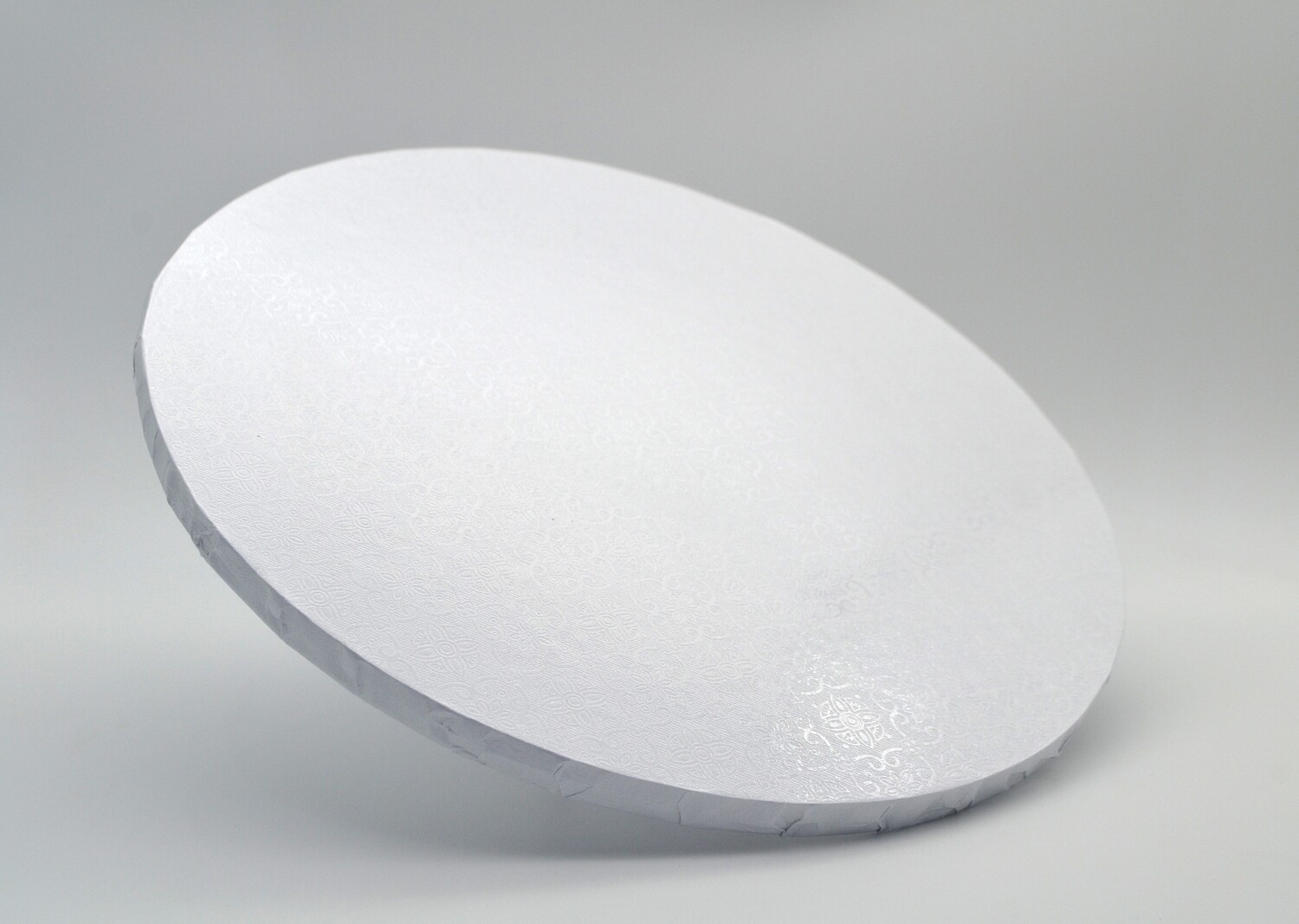 Cake Board Embossed White Round 12 Cake Board Embossed White Round 12