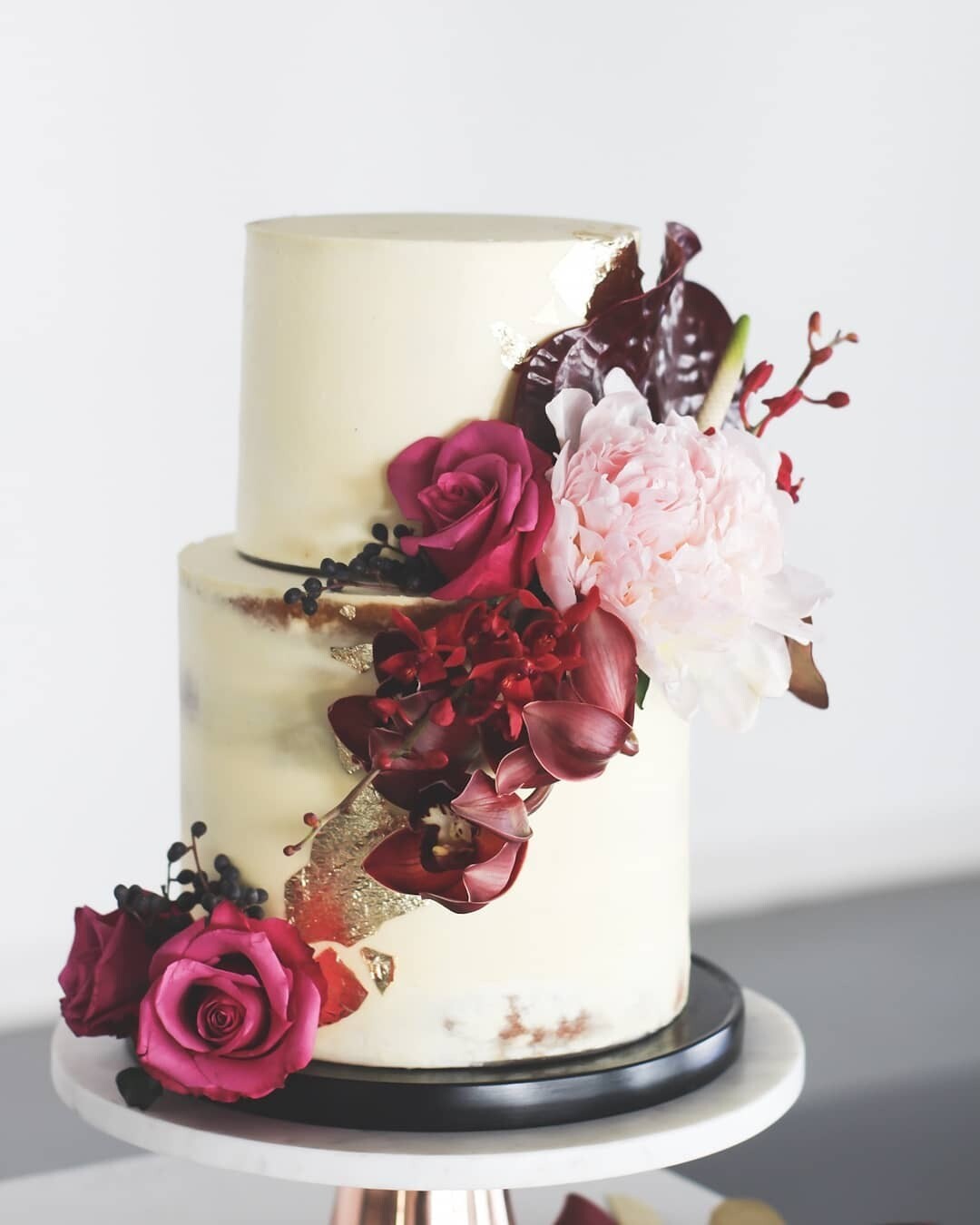 Bespoke Vinyl Cake Board 10&quot; Black (each)