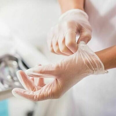 Gloves TPE Clear - (Qty 200)
